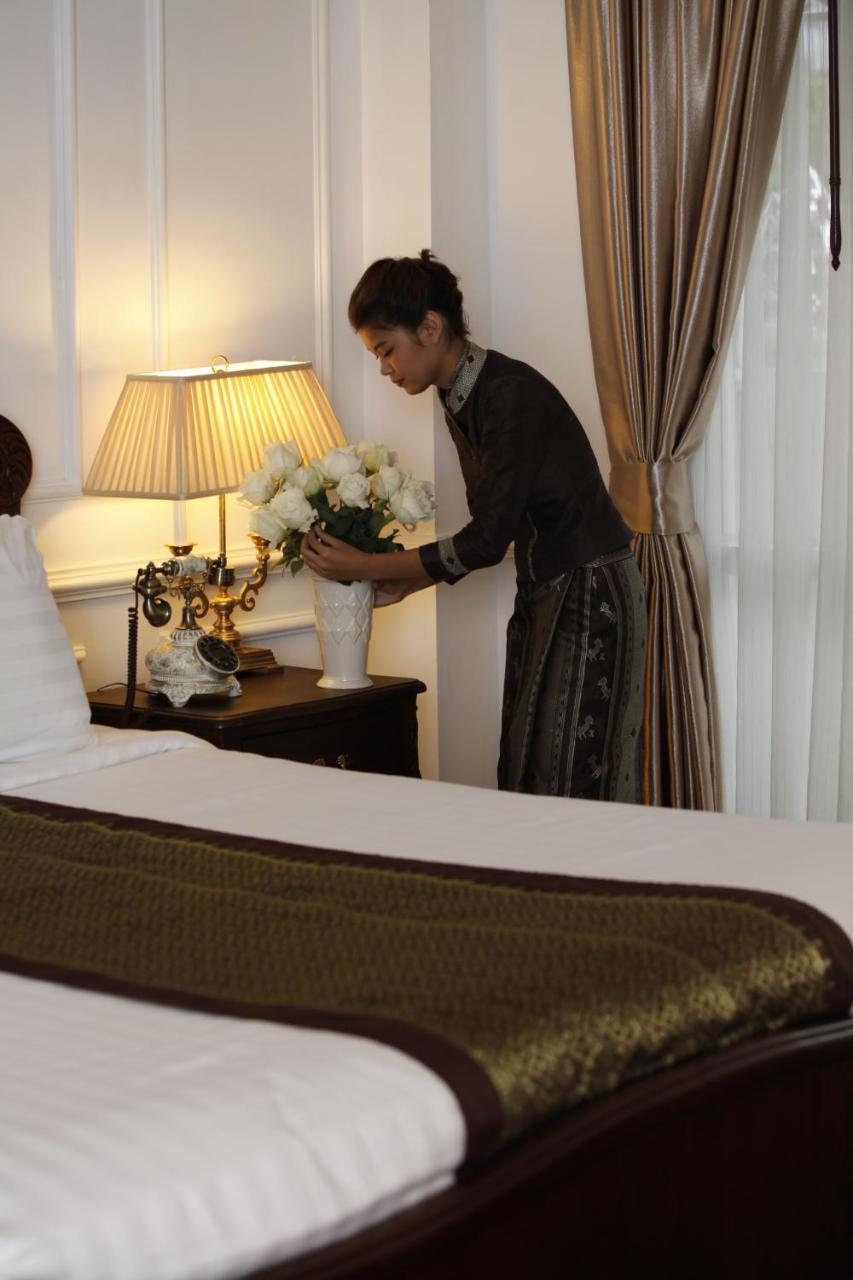 Dhavara Boutique Hotel Vientiane Exteriör bild