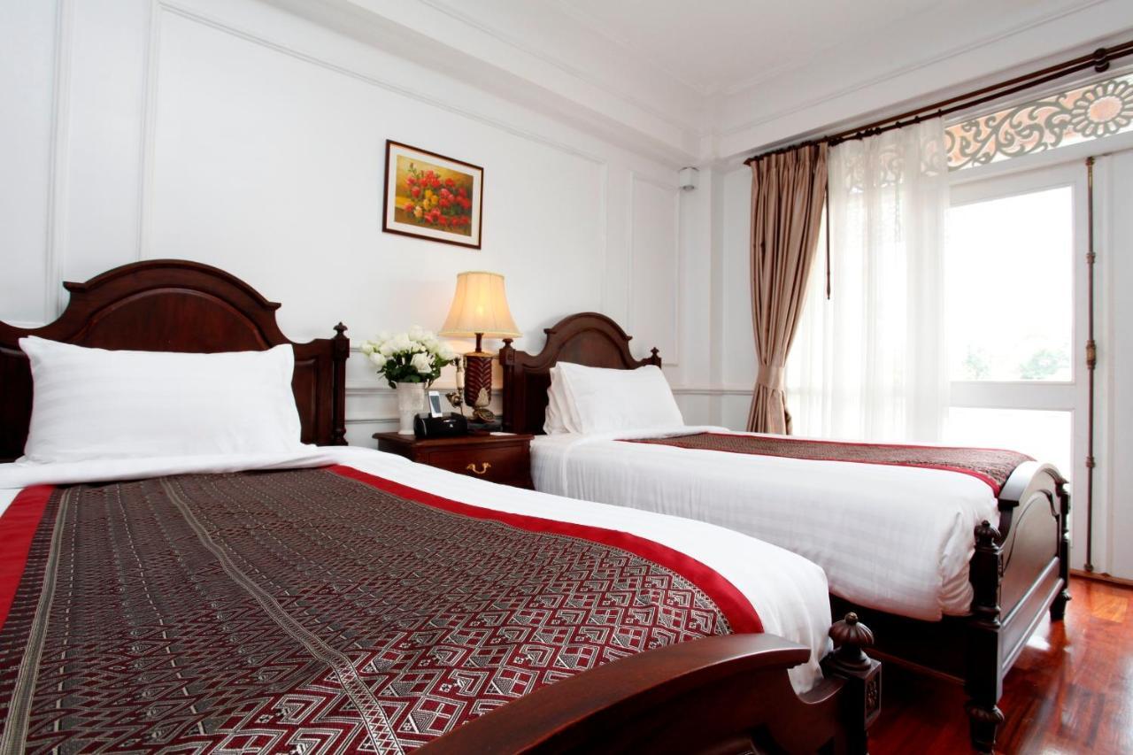 Dhavara Boutique Hotel Vientiane Exteriör bild